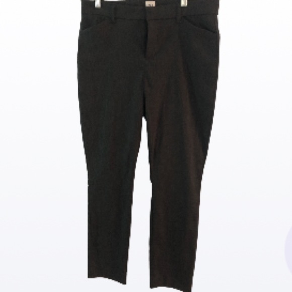 GAP Skinny Ankle Gray size 8 trousers - Picture 2 of 11